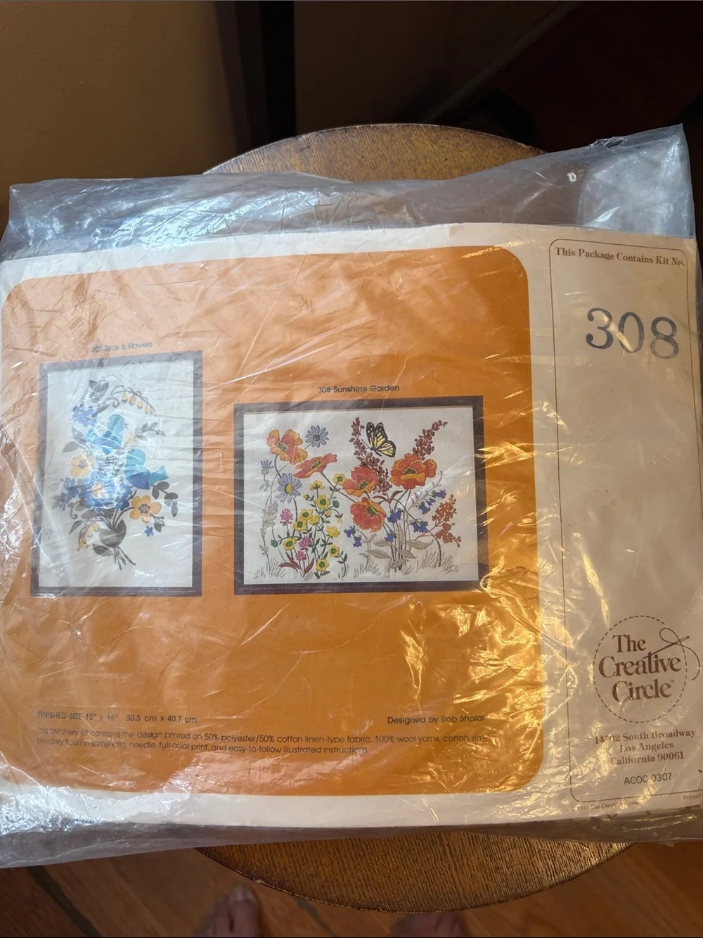 The Creative Circle Sunshine Garden Wall Art Kit in Orange